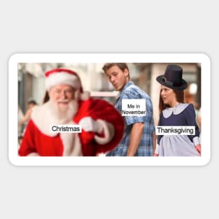 Christmas meme Sticker